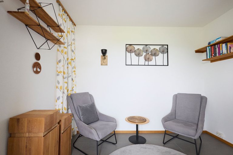 Praxisraum von Psychotherapie Schönberger